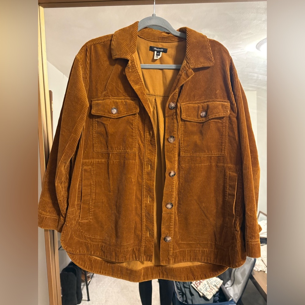 Madewell Corduroy Shacket
